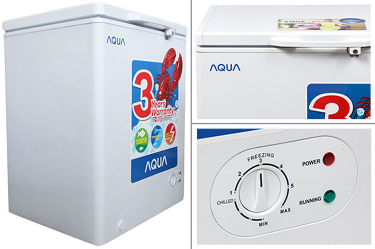 Tủ Lạnh Mini Aqua AQR-55AR (50L) , Chính hãng, Trả góp 0