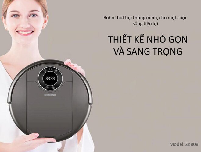 Robot hút bụi Shimono ZK808 