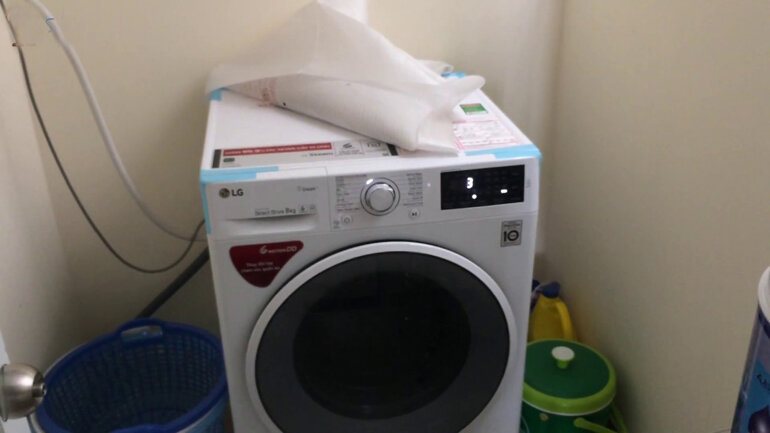 máy giặt LG FC1408s4W2 ồn không