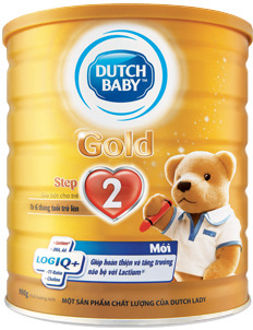 Sữa Dutch Lady Gold Step 2 là sản phẩm của Dutch Lady