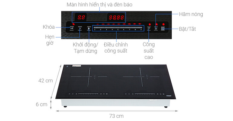 Bếp từ Lorca TA 1008VN