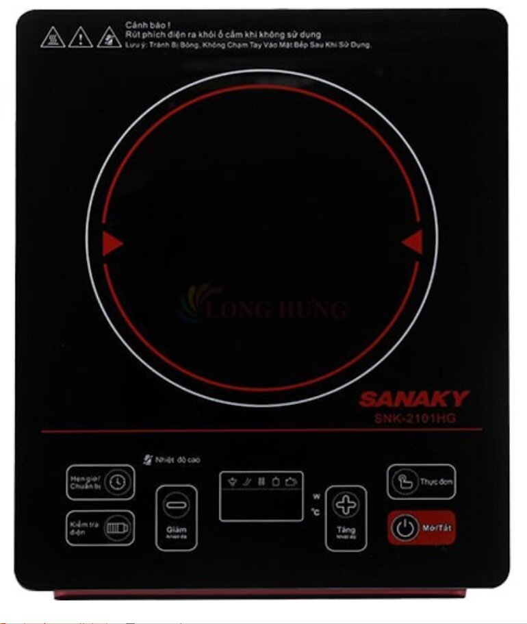 Bếp hồng ngoại dương 1 vùng nấu Sanaky SNK-2101NK