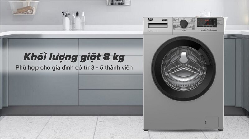 đánh giá máy giặt Beko 8kg giá rẻ