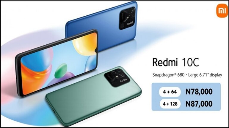 Điện thoại Xiaomi giá rẻ dưới 5 triệu đồng: Redmi 10C