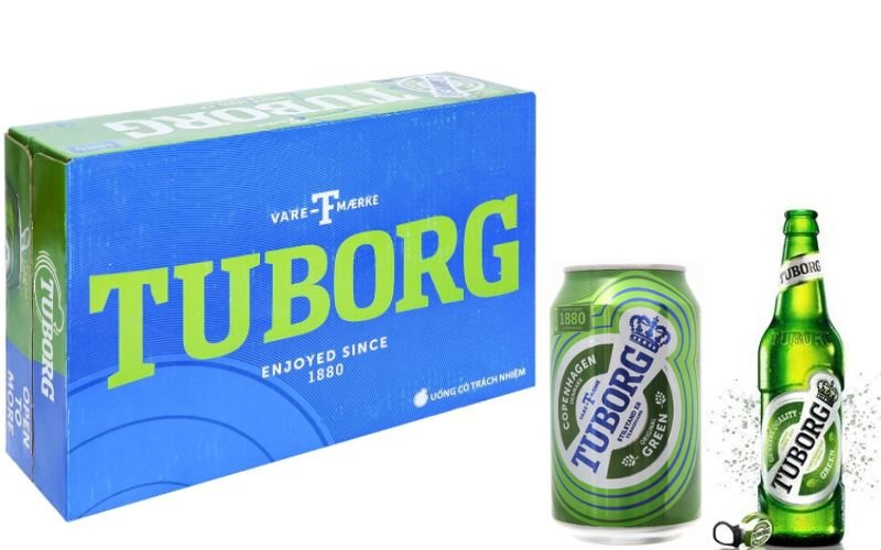 Bia Tuborg Green
