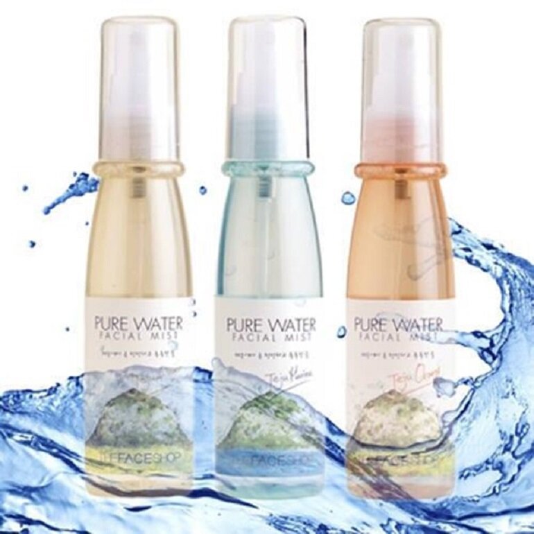 Xịt khoáng The Face Shop Pure Water Facial Mist