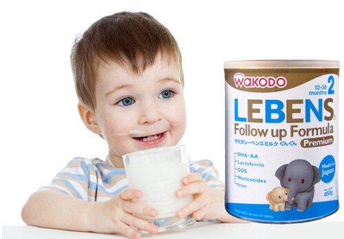 Sữa bột Wakodo Lebens số 2 giúp bé hấp thụ và tiêu hóa tốt 