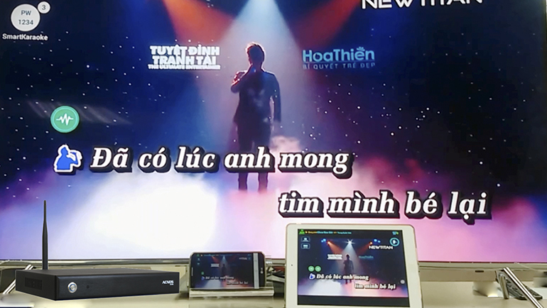 Hát karaoke online tại gia trên smart tivi tại sao không ?