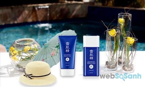 Kem chống nắng Kose Sekkisei Sun Protect Gel/Milk SPF50+/PA++++