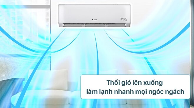 Điều hòa Gree 9000 2 chiều Inverter 1 HP GWH09PA-K6D1P4