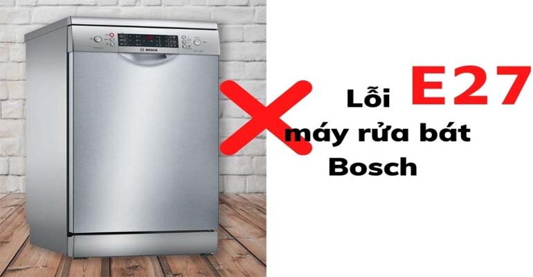 Mã lỗi trên máy rửa bát Bosch