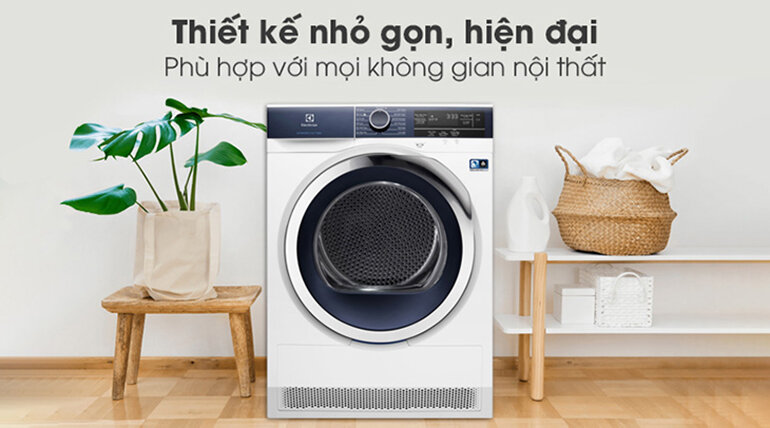 máy sấy quần áo heatpump