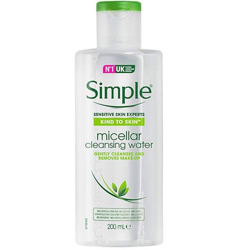 Nước tẩy trang Simple Cleansing Micellar Water