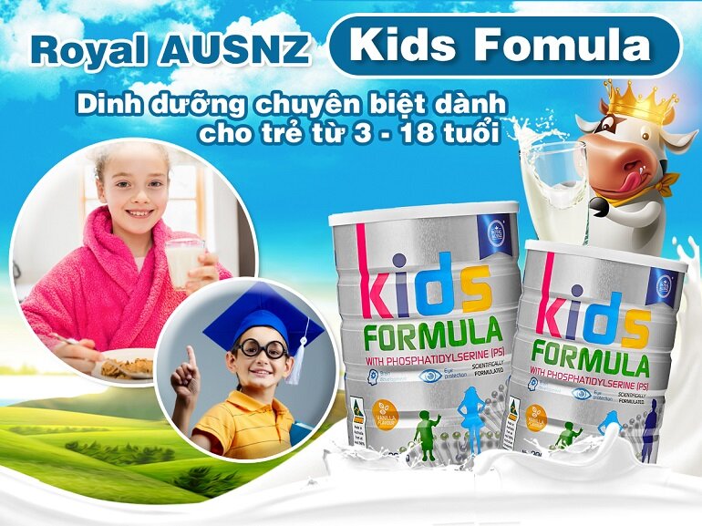 Sữa Hoàng Gia Úc Royal Ausnz Kids Formula