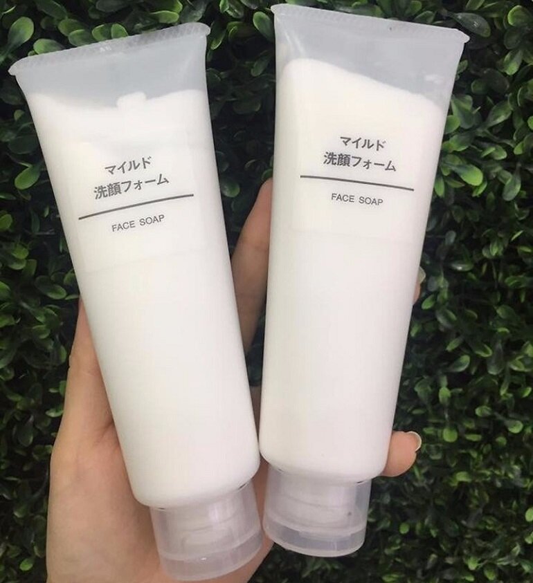 Sữa rửa mặt Muji Face Soap