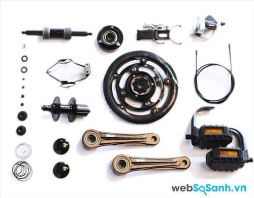 Giá bộ crankset để có thể gắn lên xe đạp là 245 USD