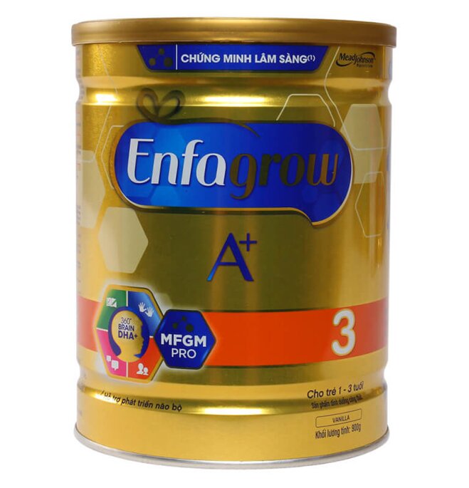 Sữa Enfgrow A+ số 3 cho trẻ từ 1 – 3 tuổi