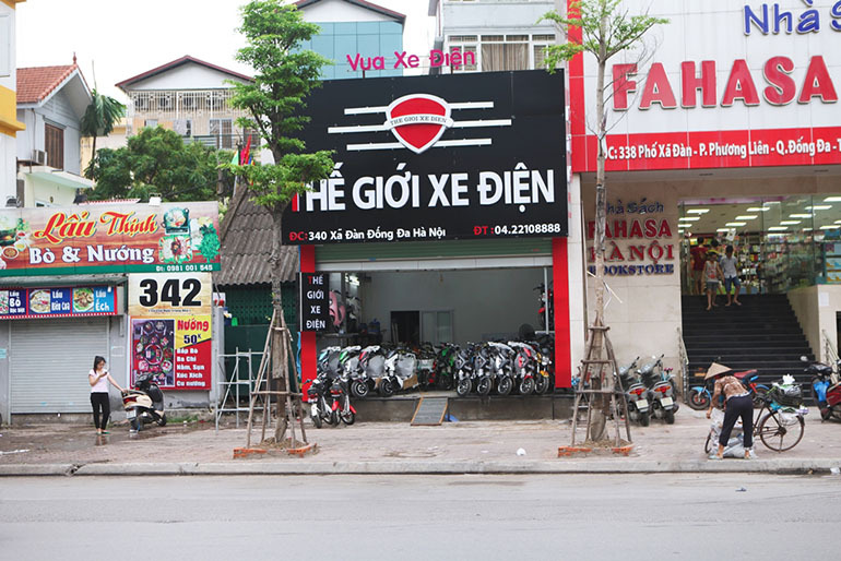 Là chuỗi cửa hàng xe điện nhập khẩu chính hãng ở Hà Nội (Nguồn: thegioixedien.com.vn)