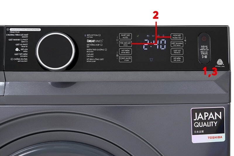 Hướng dẫn cách reset để xóa lỗi trên máy giặt Toshiba cửa trên, cửa ngang và nội địa Nhật