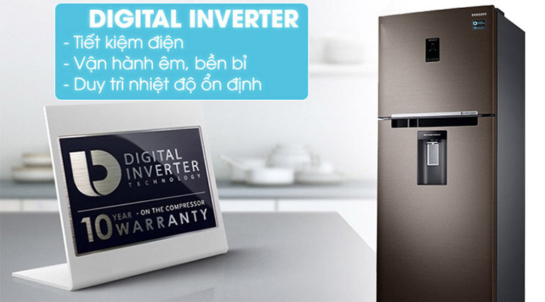Công nghệ Inverter giúp tiết kệm điện cho tủ lạnh Samsung Inverter 380 lít RT38K5982DX/SV