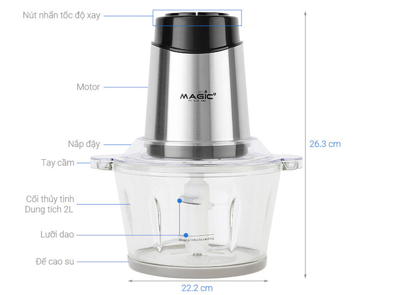 Máy xay thịt Magic AC-15