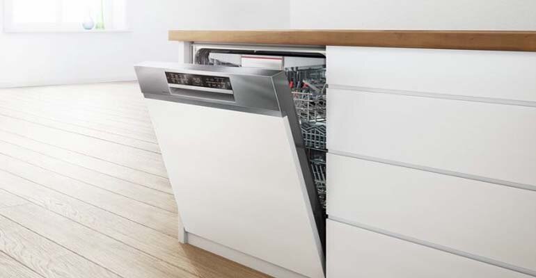 Tính năng mở cửa tự động của máy rửa bát hoạt động như thế nào? Máy rửa bát Bosch