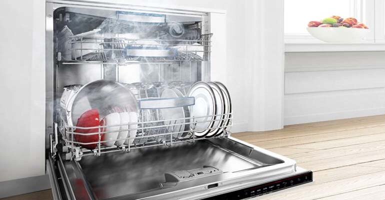 Máy rửa bát không sạch do không thường xuyên vệ sinh Máy rửa bát không sạch