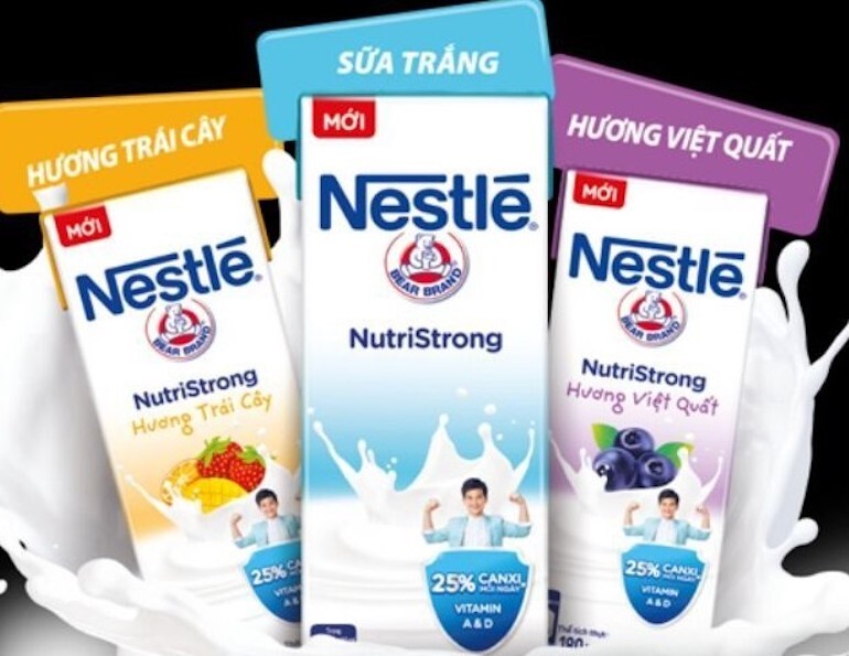 Nestle giàu giá trị dinh dưỡng cần thiết cho cơ thể