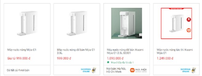 Review máy nước nóng Mijia C1 chi tiết