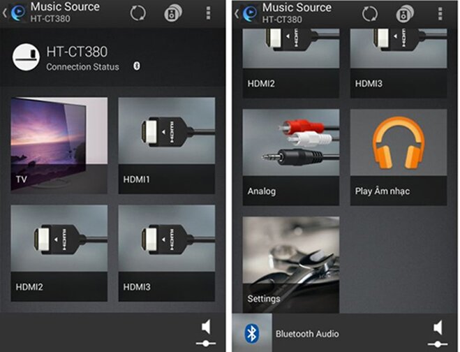 hướng dẫn điều khiển loa soundbar của sony bằng điện thoại
