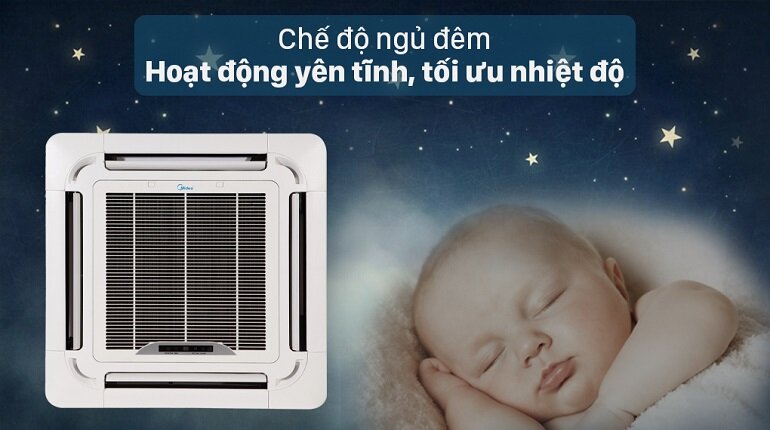 điều hòa Midea 48000 BTU 1 chiều MCD1-50CRN8 gas R32