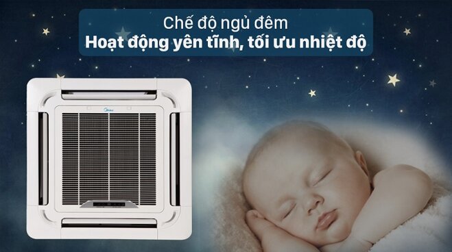 điều hòa Midea 48000 BTU 1 chiều MCD1-50CRN8 gas R32