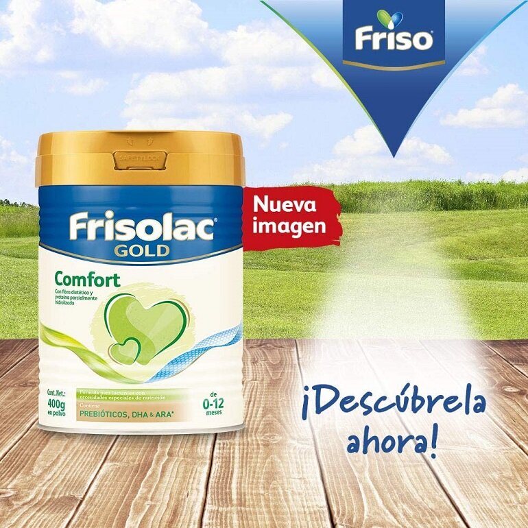 Sữa Frisolac Gold Comfort lý tưởng cho bé có hệ tiêu hóa non nớt