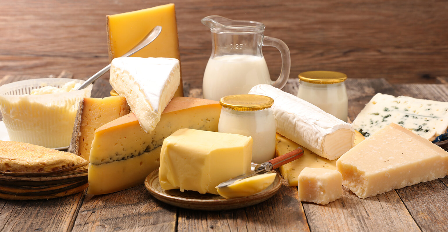 Sữa, phomai và các sản phẩm từ sữa chứa nhiều vitamin B12