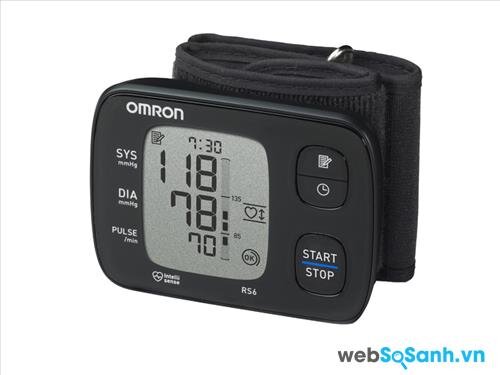 Máy đo huyết áp cổ tay Omron tốt nhất năm 2016: máy đo huyết áp Omron 