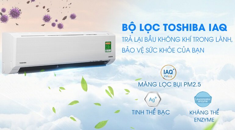 điều hòa Toshiba Inverter 1 HP RAS-H10D2