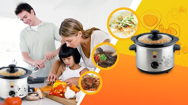 Nồi đa năng BBCooker BS07 mang đến bữa cơm gia đình trọn vẹn