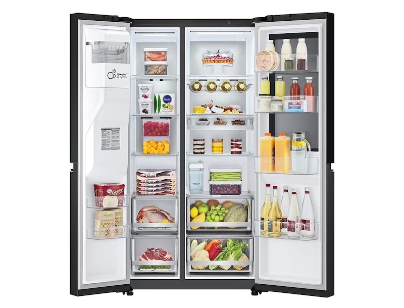 Các công nghệ hiện đại của tủ lạnh LG Inverter 635 lít Side By Side InstaView GR-G257BL