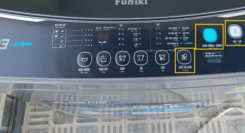 Hướng dẫn sử dụng máy giặt Funiki 9.5kg T695ABG tối ưu chức năng