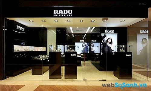 Cửa hàng chính hãng của đồng hồ Rado