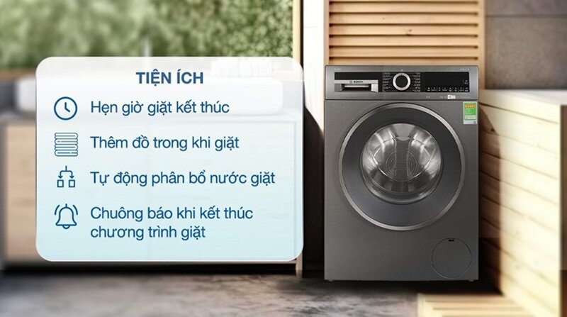 Đánh giá máy giặt Bosch series 6 10 kg WGG254A0VN