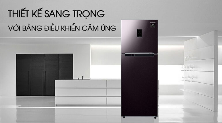 Tủ lạnh Samsung 300L có thiết kế tối giản chi tiết, sang trọng và hiện đại