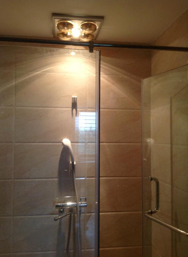 Đèn sưởi nhà tắm âm trần cho hiệu quả sưởi ấm cao