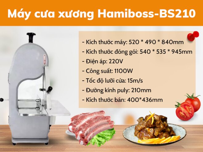 Máy cưa xương Hamiboss-BS210