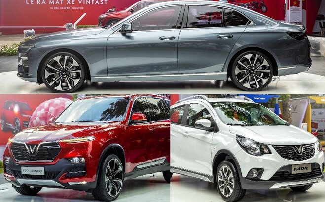 Xe Lux SA2.0 VinFast có 8 tông màu sang trọng và cá tính cho bạn thoải mái lựa chọn