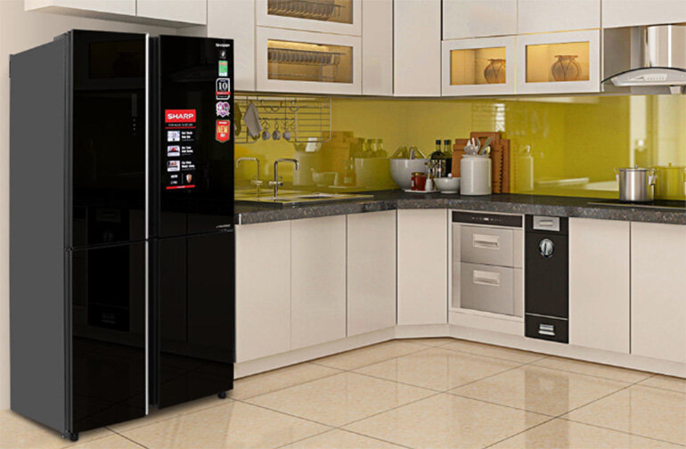 Chiếc tủ lạnh mang đến không gian sống hiện đại hơn