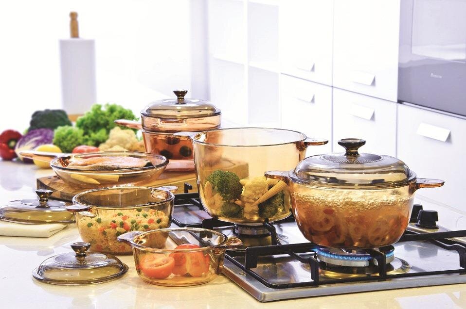 Chảo thủy tinh dùng được trên nhiều loại bếp
