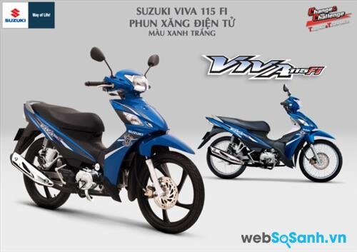 Suzuki Viva là chiếc xe số tiết kiệm xăng trên thị trường