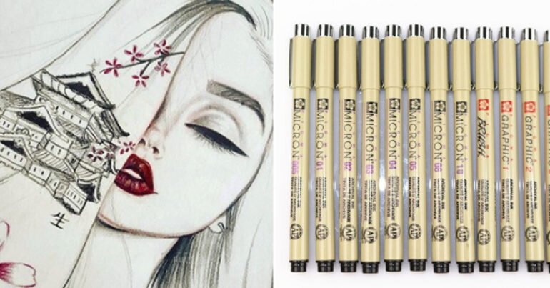 Bút sakura pigma micron có mấy loại , mấy màu ? Bút line art Sakura được ứng dụng như thế nào trong cuộc sống ?