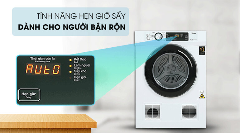 máy sấy quần áo Aqua